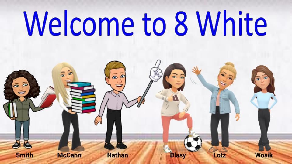 8 WHITE TEAM